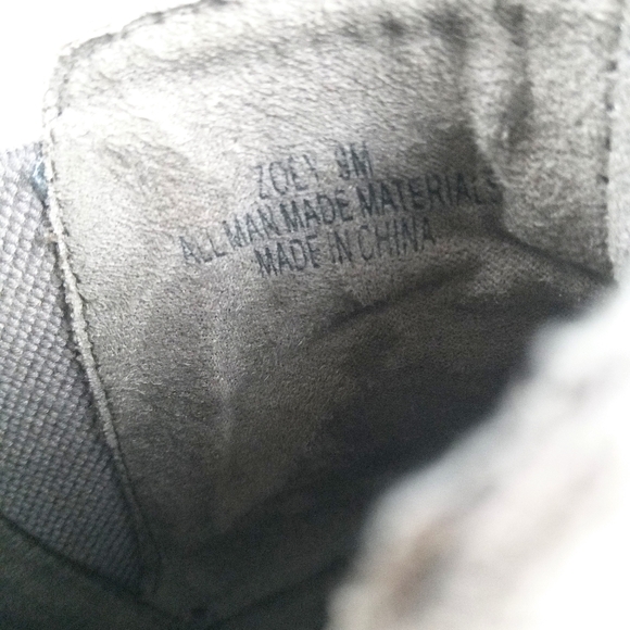 Dunes Womens Zoey Wedge Ankle Boots Size 9 Taupe Faux Suede Booties - Picture 8 of 11